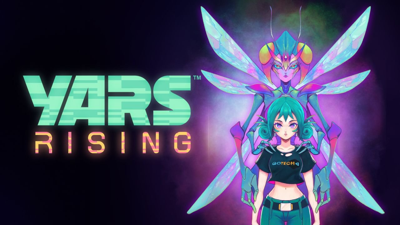Yars Rising key art and logo